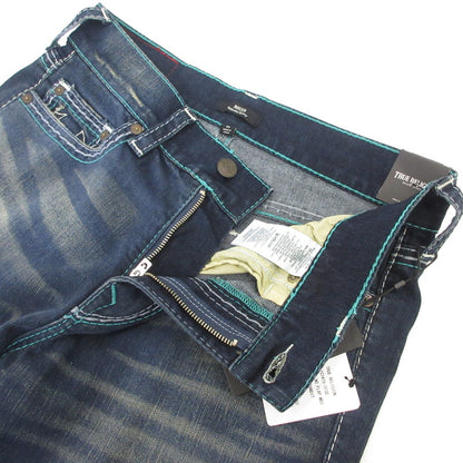 【中古】TRUE RELIGION | トゥルーレリジョン ROCCO NO FLAP MB3 デニムパンツ 107415-IFCD ブルー