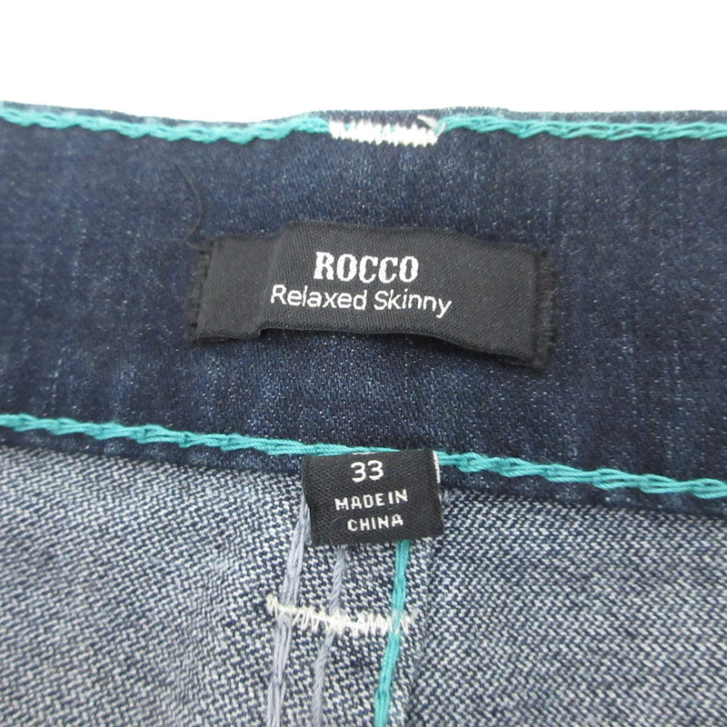 【中古】TRUE RELIGION | トゥルーレリジョン ROCCO NO FLAP MB3 デニムパンツ 107415-IFCD ブルー