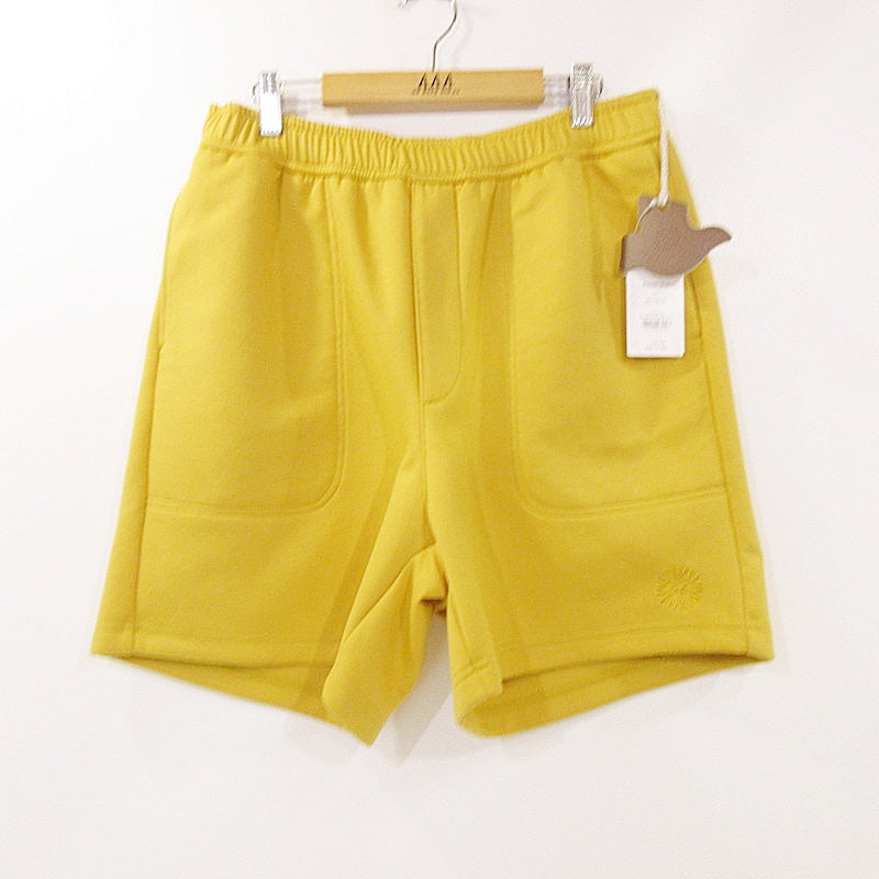 【中古】Seagreen | シーグリーン ECO CARDBOARD KNIT SHORTS ショートパンツ MSEA24S5129-S イエロー サイズ：2