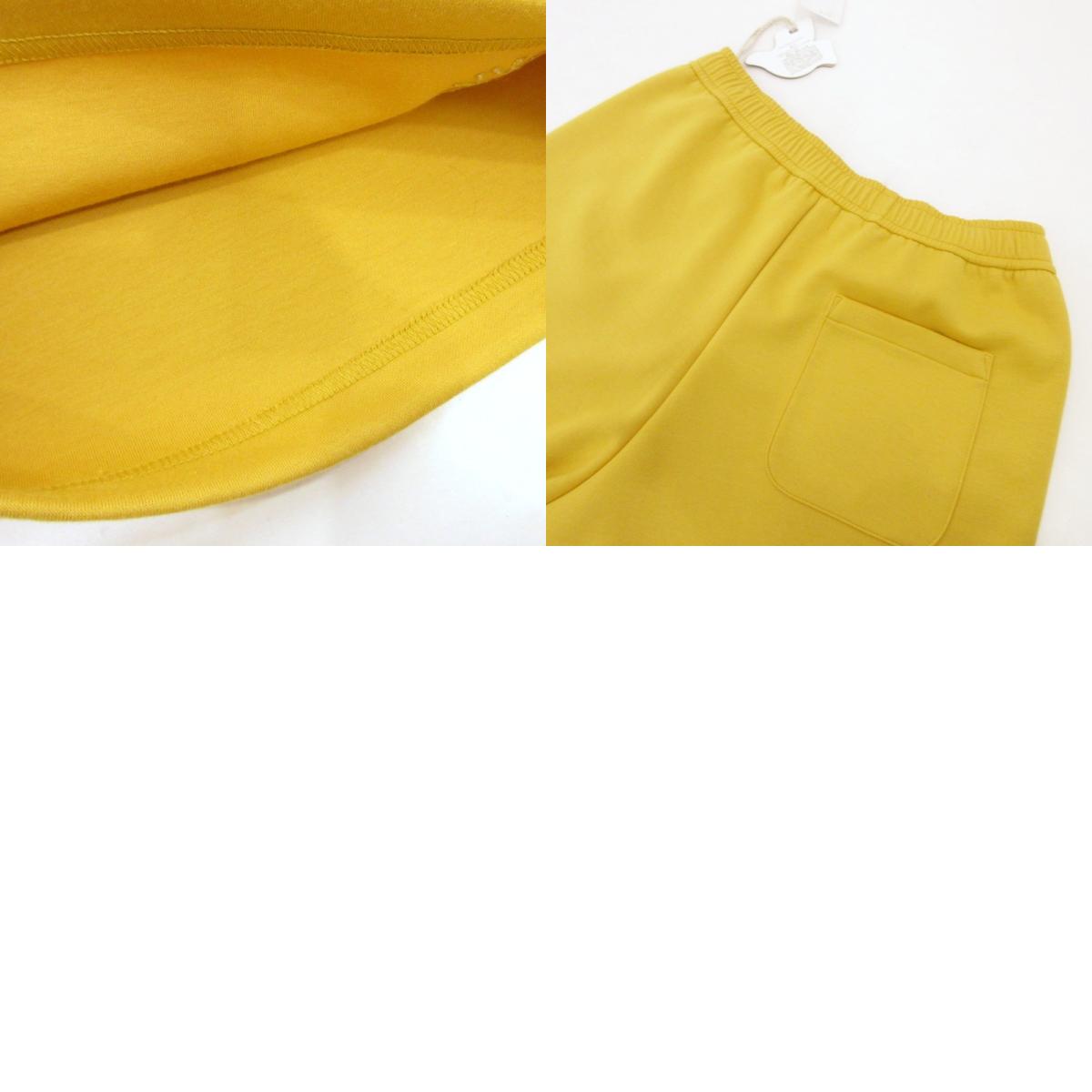 【中古】Seagreen | シーグリーン ECO CARDBOARD KNIT SHORTS ショートパンツ MSEA24S5129-S イエロー サイズ：2