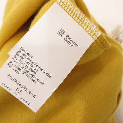 【中古】Seagreen | シーグリーン ECO CARDBOARD KNIT SHORTS ショートパンツ MSEA24S5129-S イエロー サイズ：2