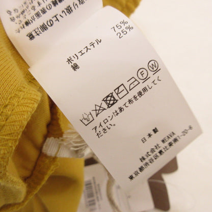 【中古】Seagreen | シーグリーン ECO CARDBOARD KNIT SHORTS ショートパンツ MSEA24S5129-S イエロー サイズ：2
