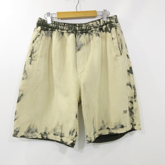 【中古】PREMIUM MOOD DENIM SUPERIOR | プレミアムムードデニムスペリオール RAIDNE ガーメントウォッシュ ショートパンツ 210591274104 ベージュ サイズ：L