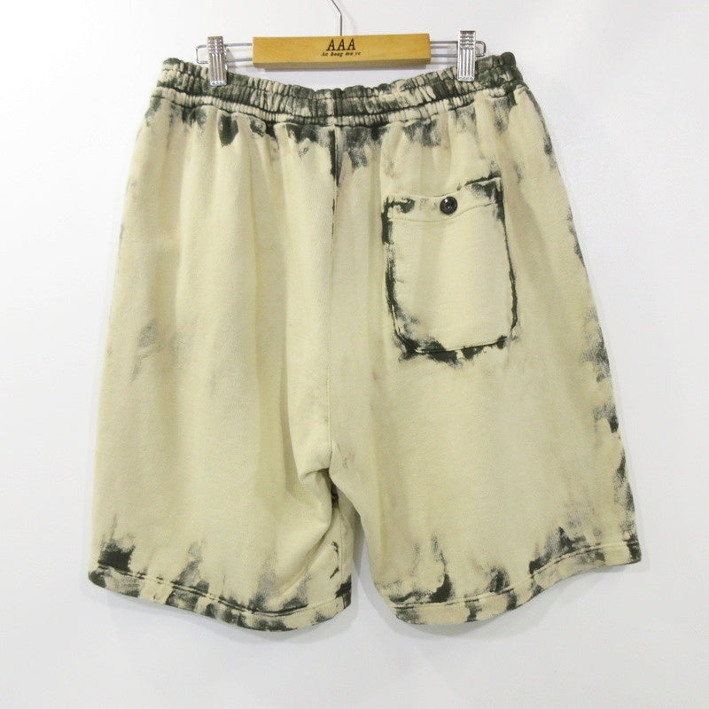 【中古】PREMIUM MOOD DENIM SUPERIOR | プレミアムムードデニムスペリオール RAIDNE ガーメントウォッシュ ショートパンツ 210591274104 ベージュ サイズ：L