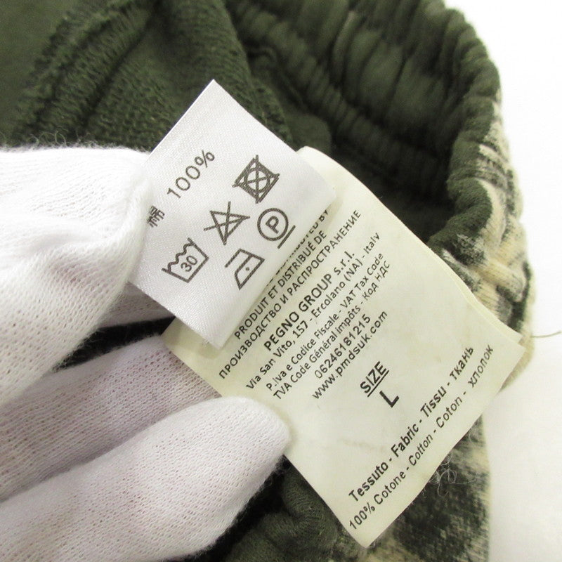 【中古】PREMIUM MOOD DENIM SUPERIOR | プレミアムムードデニムスペリオール RAIDNE ガーメントウォッシュ ショートパンツ 210591274104 ベージュ サイズ：L