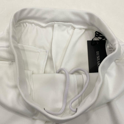 【中古】AKM(志風音) | エーケーエムシフォン JERSEY TRACK SHORT PANTS ショートパンツ LAB-23022 2023S/S ホワイト サイズ：L