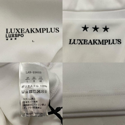【中古】AKM(志風音) | エーケーエムシフォン JERSEY TRACK SHORT PANTS ショートパンツ LAB-23022 2023S/S ホワイト サイズ：L