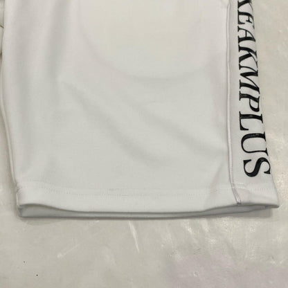 【中古】AKM(志風音) | エーケーエムシフォン JERSEY TRACK SHORT PANTS ショートパンツ LAB-23022 2023S/S ホワイト サイズ：L