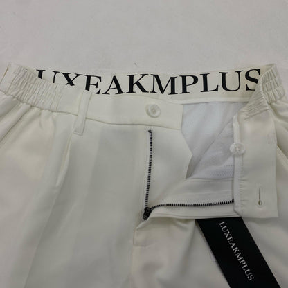 【中古】AKM(志風音) | エーケーエムシフォン BASIC LOGO SHORT PANTS ショートパンツ LAB-23008 2023S/S ホワイト サイズ：M