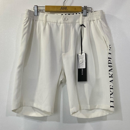 【中古】AKM(志風音) | エーケーエムシフォン BASIC LOGO SHORT PANTS ショートパンツ LAB-23008 2023S/S ホワイト サイズ：L
