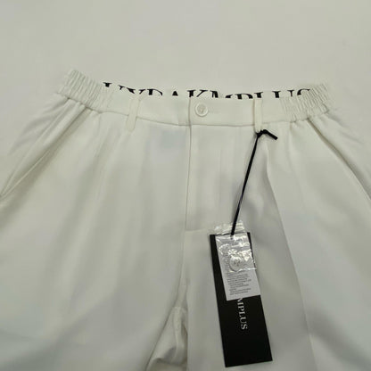 【中古】AKM(志風音) | エーケーエムシフォン BASIC LOGO SHORT PANTS ショートパンツ LAB-23008 2023S/S ホワイト サイズ：L