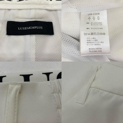 【中古】AKM(志風音) | エーケーエムシフォン BASIC LOGO SHORT PANTS ショートパンツ LAB-23008 2023S/S ホワイト サイズ：L