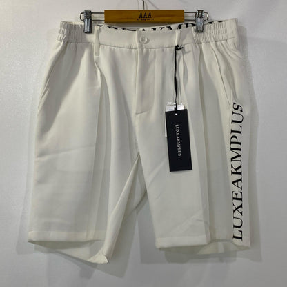 【中古】AKM(志風音) | エーケーエムシフォン BASIC LOGO SHORT PANTS ショートパンツ LAB-23008 2023S/S ホワイト サイズ：XL