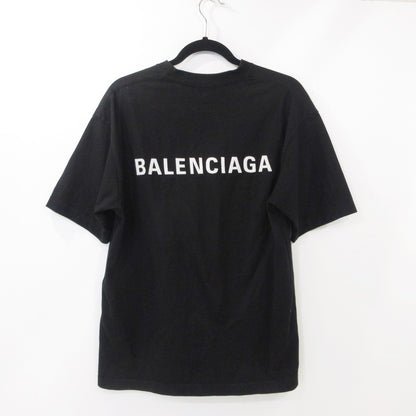 【中古】BALENCIAGA | バレンシアガ Logo ミディアムフィット 半袖Ｔシャツ 612966 TMVF4 ブラック サイズ：XXS