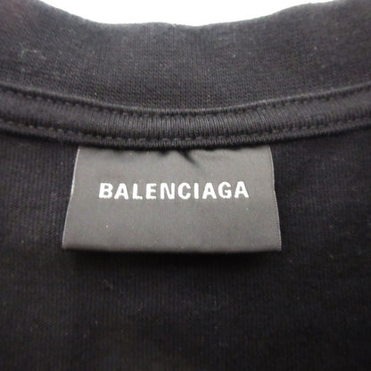 【中古】BALENCIAGA | バレンシアガ Logo ミディアムフィット 半袖Ｔシャツ 612966 TMVF4 ブラック サイズ：XXS