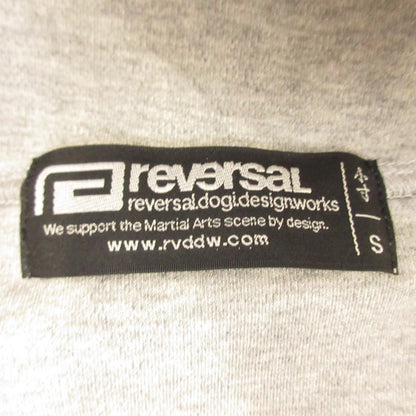 【中古】reversal | リバーサル URBAN SWEAT LOGO TAPE ZIP PARKA パーカー RV21AW303 グレー サイズ：S