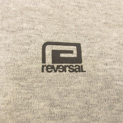 【中古】reversal | リバーサル URBAN SWEAT LOGO TAPE ZIP PARKA パーカー RV21AW303 グレー サイズ：S