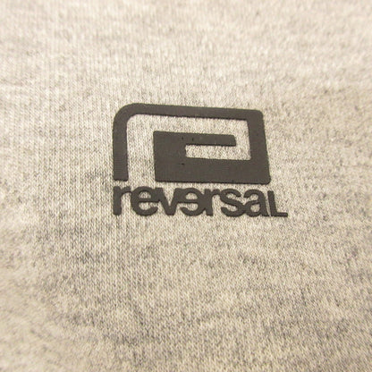 【中古】reversal | リバーサル URBAN SWEAT LOGO TAPE ZIP PARKA パーカー RV21AW303 グレー サイズ：XL