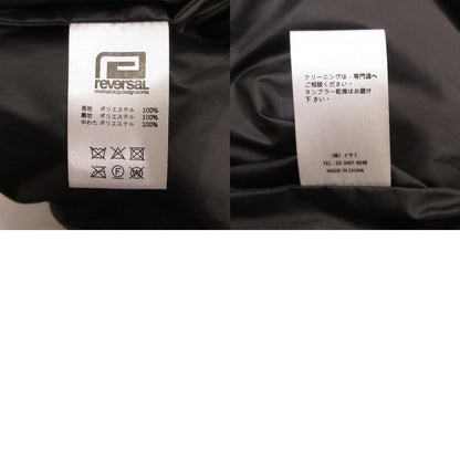 【中古】reversal | リバーサル PUFFER VEST 中綿ベスト RV23AW301 ブラック サイズ：L
