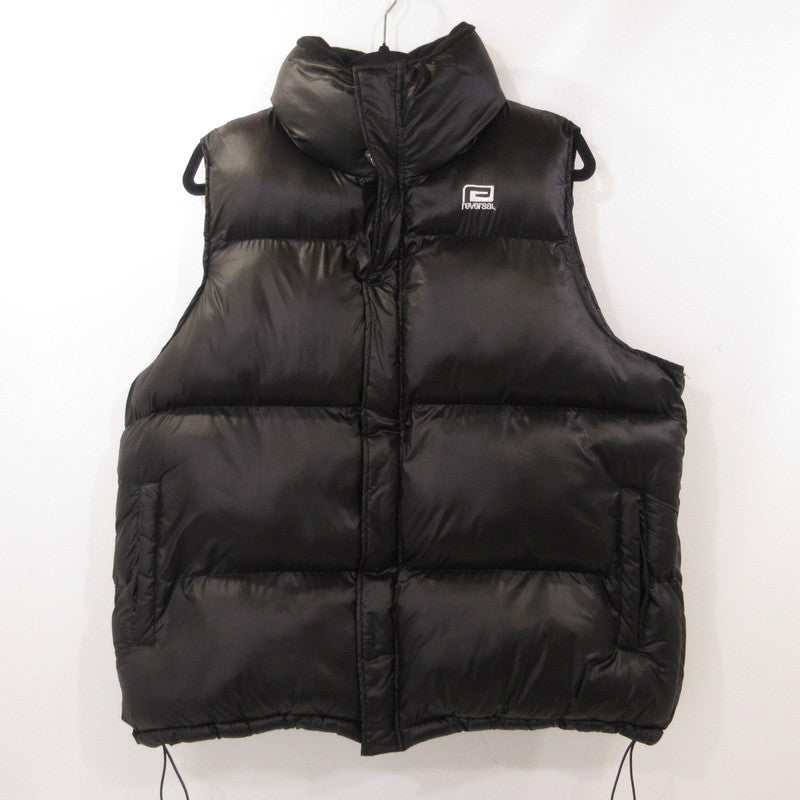 【中古】reversal | リバーサル PUFFER VEST 中綿ベスト RV23AW301 ブラック サイズ：L