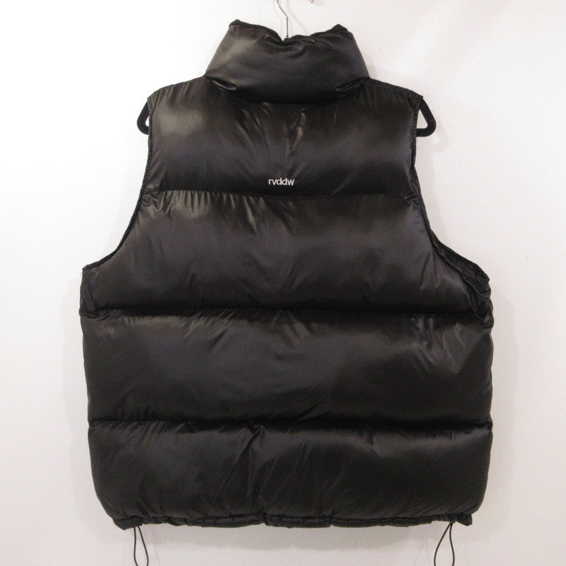 【中古】reversal | リバーサル PUFFER VEST 中綿ベスト RV23AW301 ブラック サイズ：L