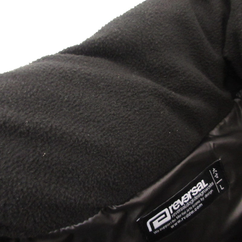 【中古】reversal | リバーサル PUFFER VEST 中綿ベスト RV23AW301 ブラック サイズ：L
