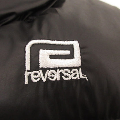 【中古】reversal | リバーサル PUFFER VEST 中綿ベスト RV23AW301 ブラック サイズ：L