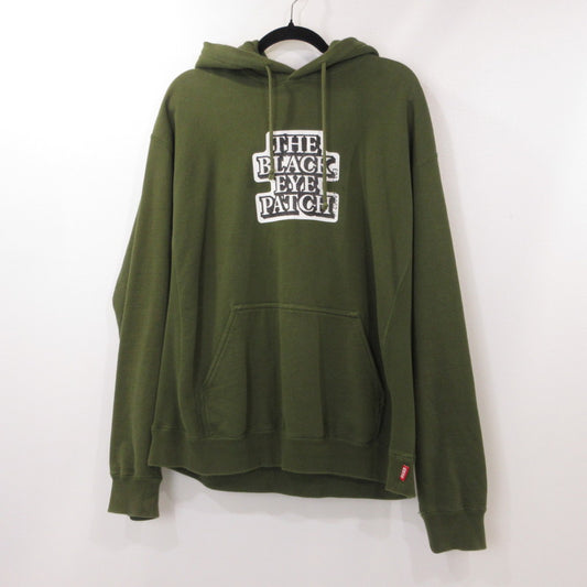 【中古】BlackEyePatch | ブラックアイパッチ OG LABEL HOODIE パーカー グリーン サイズ：L