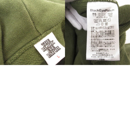【中古】BlackEyePatch | ブラックアイパッチ OG LABEL HOODIE パーカー グリーン サイズ：L