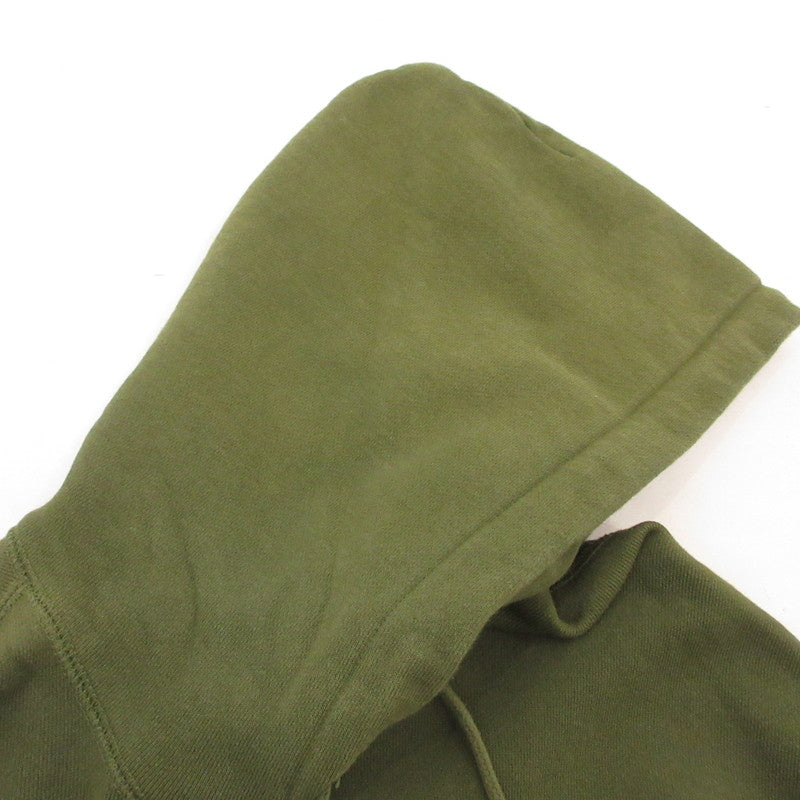 【中古】BlackEyePatch | ブラックアイパッチ OG LABEL HOODIE パーカー グリーン サイズ：L