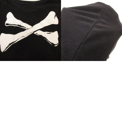 【中古】W)TAPS | ダブルタップス LONG SLEEVE DESIGN 02 TEE クロスボーン 長袖Ｔシャツ 162ATDT-CSM06S ブラック