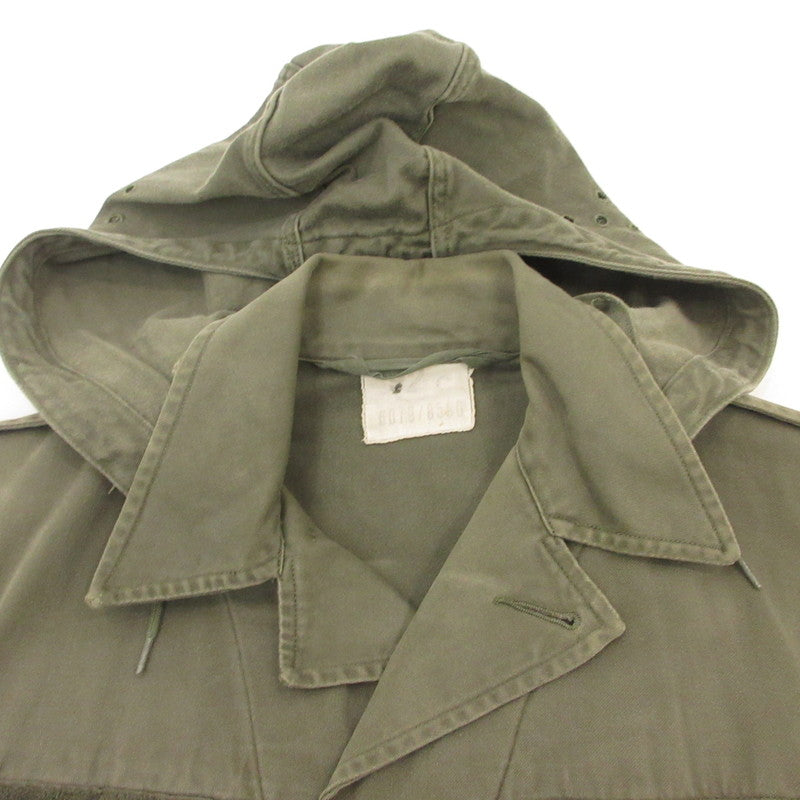 【中古】MILITARY衣料 | ミリタリーイリョウ M64 ミリタリージャケット 9070/8590 フランス軍　年式:70S　サイズ:92C カーキ