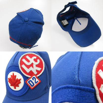 【中古】DSQUARED2 | ディースクエアード LUCK CAP キャップ 2017S/S ブルー