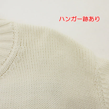 【中古】OFF-WHITE | オフホワイト ARROW DIAG OUTLINE セーター OMHE087F21KNI001 ホワイト サイズ：M