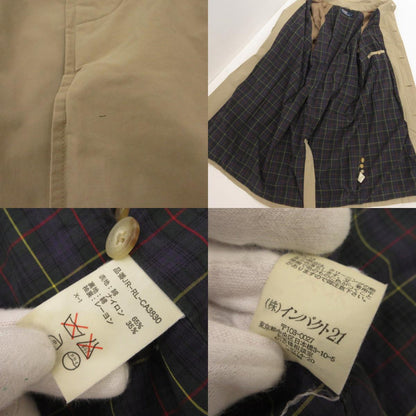 【中古】POLO RALPH LAUREN | ポロ・ラルフローレン ステンカラーコート JR-RL-CA3830 ベージュ サイズ：M