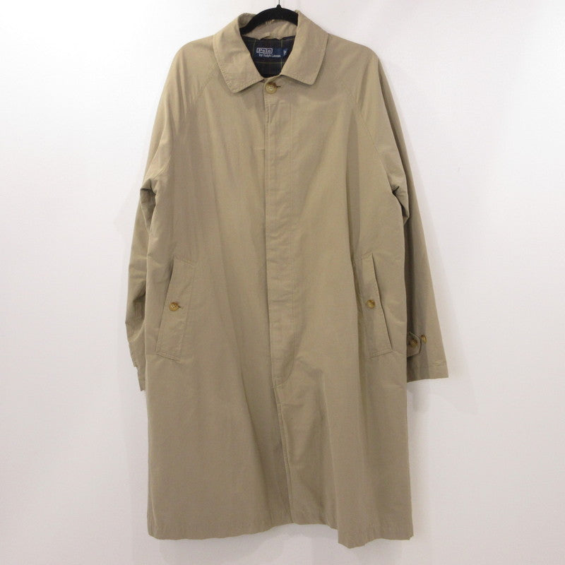 【中古】POLO RALPH LAUREN | ポロ・ラルフローレン ステンカラーコート JR-RL-CA3830 ベージュ サイズ：M