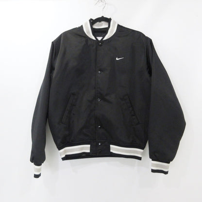 【中古】NIKE | ナイキ SATIN DUGOUT JACKET スタジャン DX0659-010 ブラック サイズ：S
