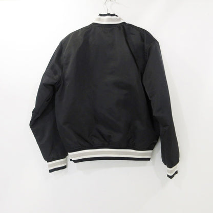 【中古】NIKE | ナイキ SATIN DUGOUT JACKET スタジャン DX0659-010 ブラック サイズ：S