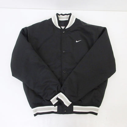 【中古】NIKE | ナイキ SATIN DUGOUT JACKET スタジャン DX0659-010 ブラック サイズ：S