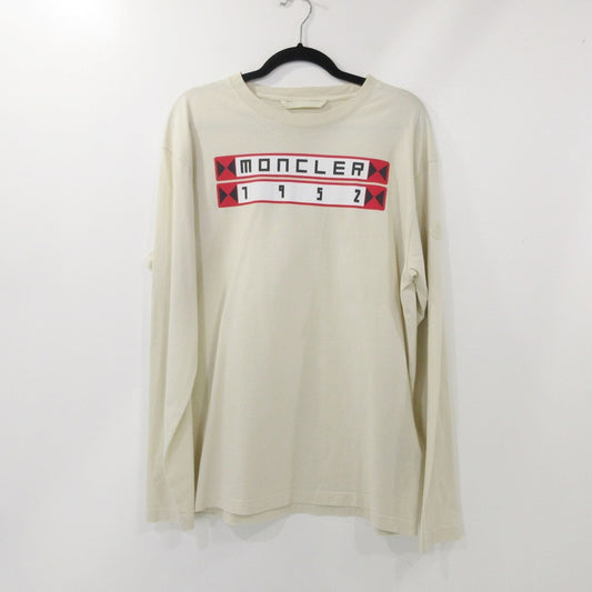 【中古】MONCLER GENIUS | モンクレールジニアス 長袖Ｔシャツ H10928D00002 ベージュ サイズ：M
