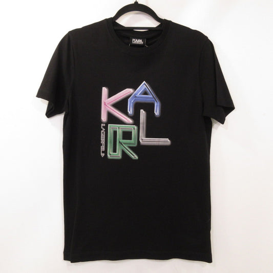 【中古】KARL LAGERFELD | カールラガーフェルド 半袖Ｔシャツ 755063-511240 ブラック サイズ：S