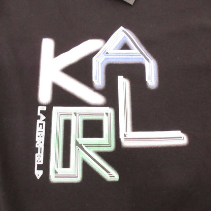 【中古】KARL LAGERFELD | カールラガーフェルド 半袖Ｔシャツ 755063-511240 ブラック サイズ：S