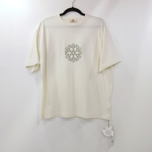 【中古】Seagreen | シーグリーン RECYCLE COTTON LOGO T-SHIRTS 半袖Ｔシャツ MSEA24S8315-M ホワイト サイズ：1