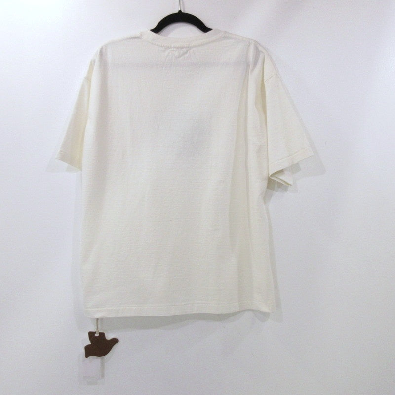 【中古】Seagreen | シーグリーン RECYCLE COTTON LOGO T-SHIRTS 半袖Ｔシャツ MSEA24S8315-M ホワイト サイズ：1