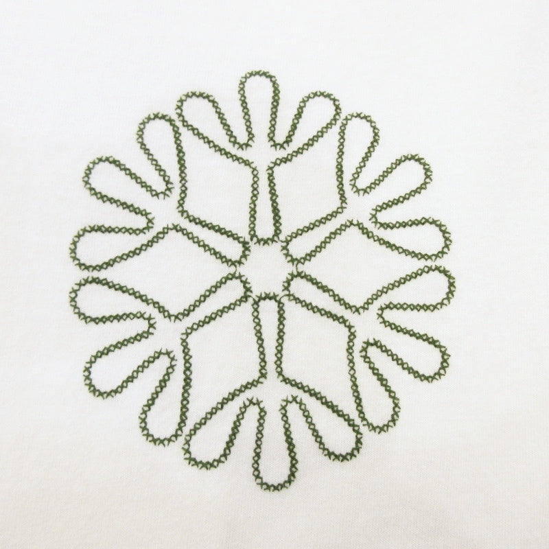【中古】Seagreen | シーグリーン RECYCLE COTTON LOGO T-SHIRTS 半袖Ｔシャツ MSEA24S8315-M ホワイト サイズ：1