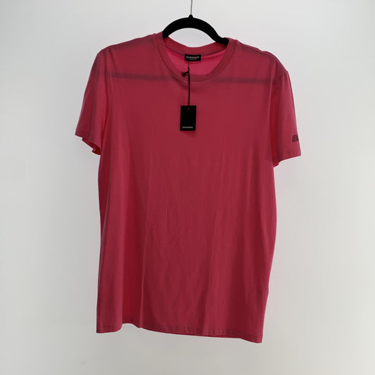 【中古】DSQUARED2 | ディースクエアード Logo Underwear T-Shirt 半袖Ｔシャツ D9M203480 ピンク サイズ：S
