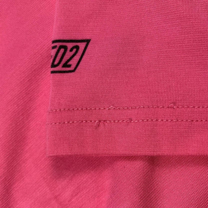 【中古】DSQUARED2 | ディースクエアード Logo Underwear T-Shirt 半袖Ｔシャツ D9M203480 ピンク サイズ：S