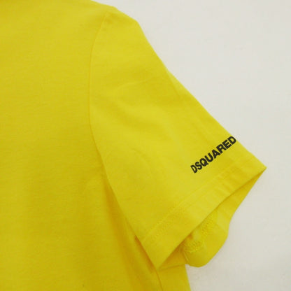【中古】DSQUARED2 | ディースクエアード Logo Underwear T-Shirt 半袖Ｔシャツ D9M203540 イエロー サイズ：S