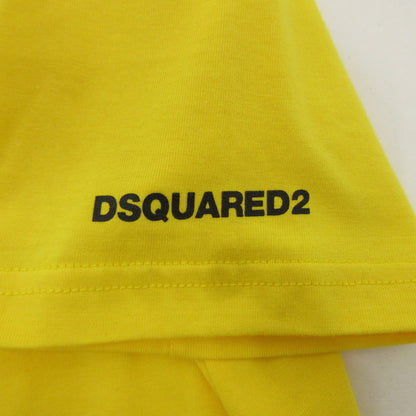 【中古】DSQUARED2 | ディースクエアード Logo Underwear T-Shirt 半袖Ｔシャツ D9M203540 イエロー サイズ：S