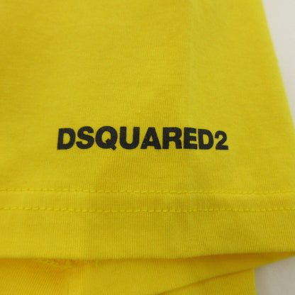 【中古】DSQUARED2 | ディースクエアード Logo Underwear T-Shirt 半袖Ｔシャツ D9M203540 イエロー サイズ：M